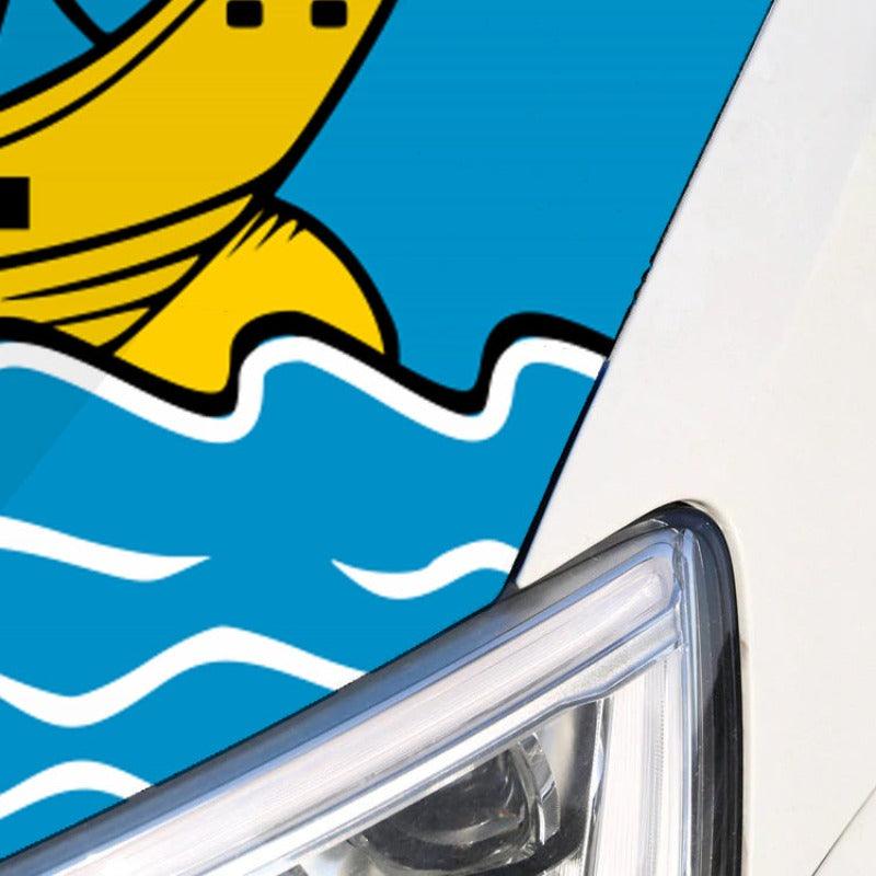 Saint Pierre Car Hood Cover Flag – Flag for Vehicle Protection-Globe Flags