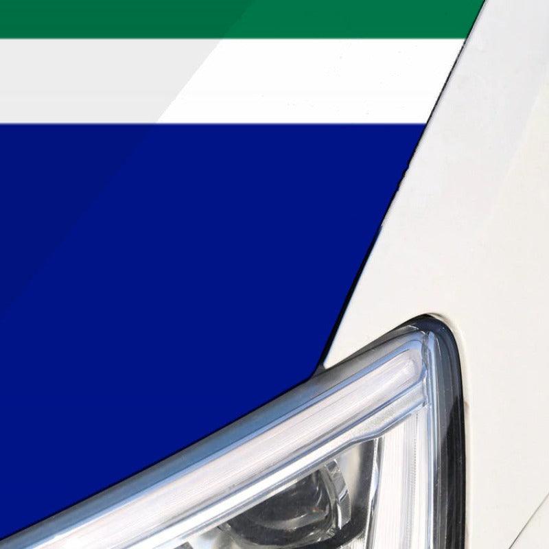 South Africa Car Hood Cover Flag-Globe Flags
