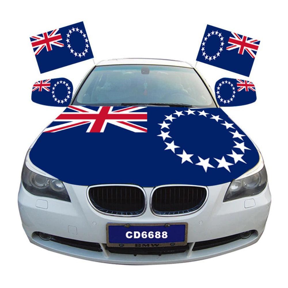 Cook Islands Car Flag-Globe Flags