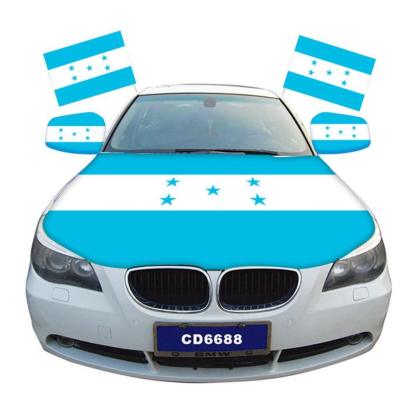Honduras Car Hood Cover-Globe Flags
