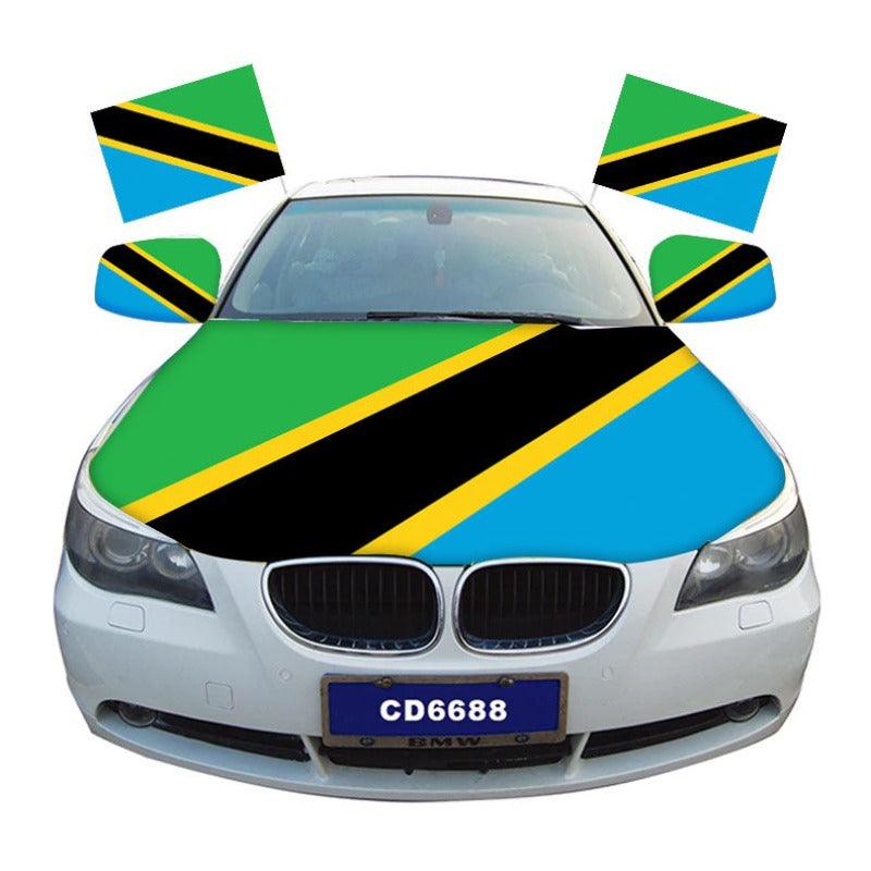 Tanzania Car Hood Cover - product view
