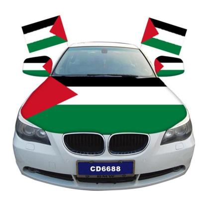 Palestine Car Hood-Cover Flag – Show Your Patriotism with Vibrant Flag-Globe Flags