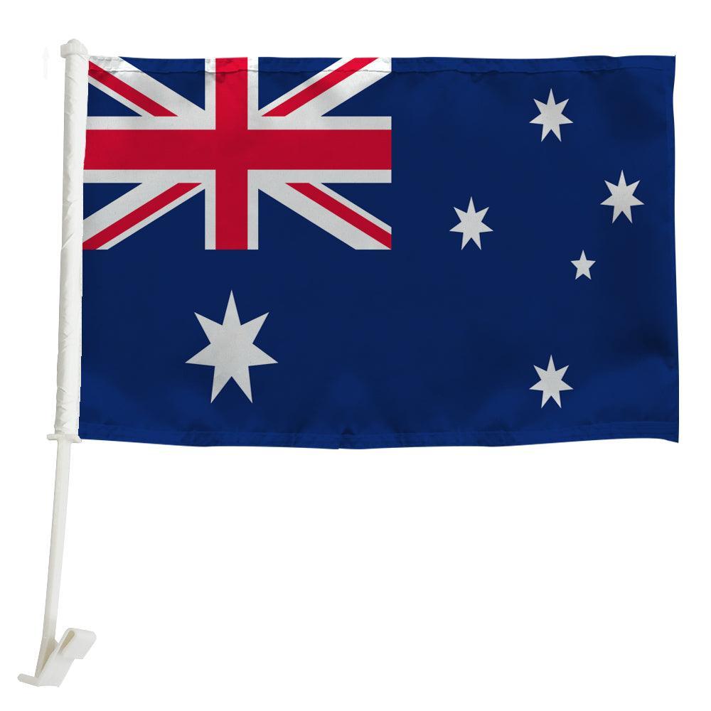 Guinea Car Side Mirror-Globe Flags