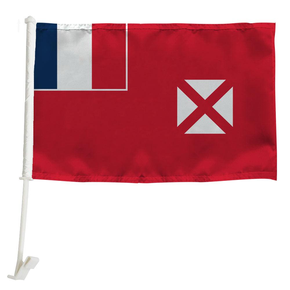 Wallis Futuna Car Flag-Globe Flags