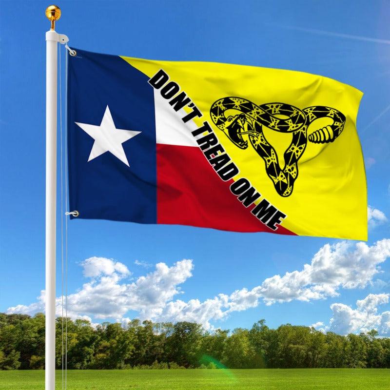 Grommet Texas Flag  A Bold Statement Of Strength Rights-Globe Flags