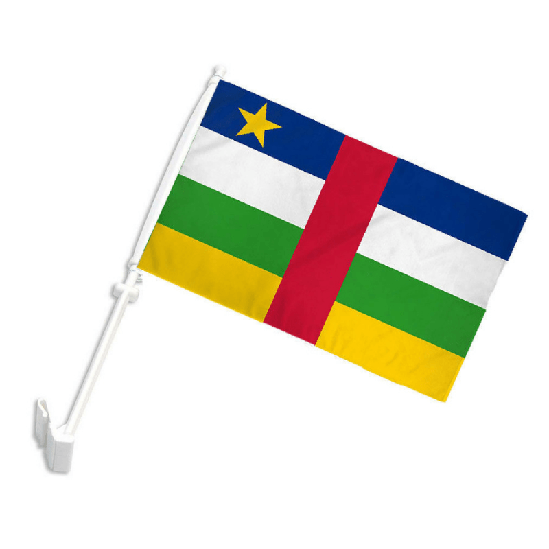 Central African Republic Flag-Globe Flags