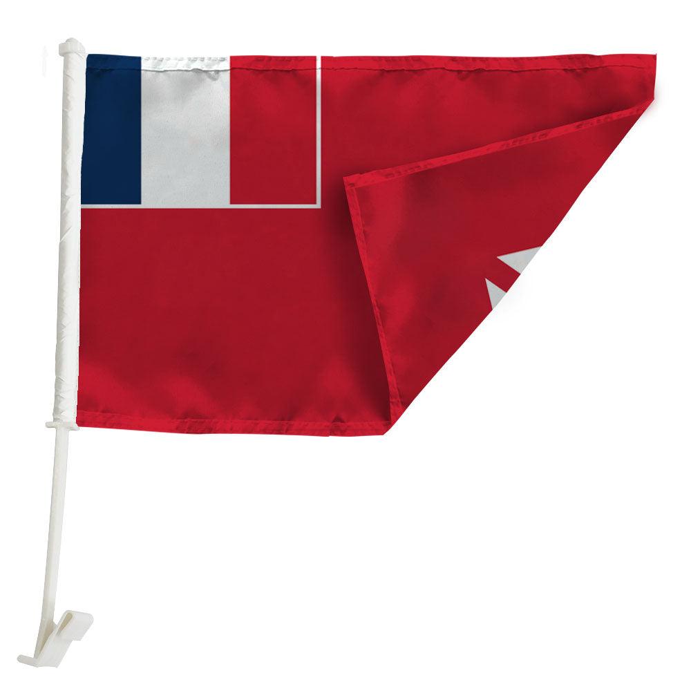 Wallis Futuna Car Flag-Globe Flags