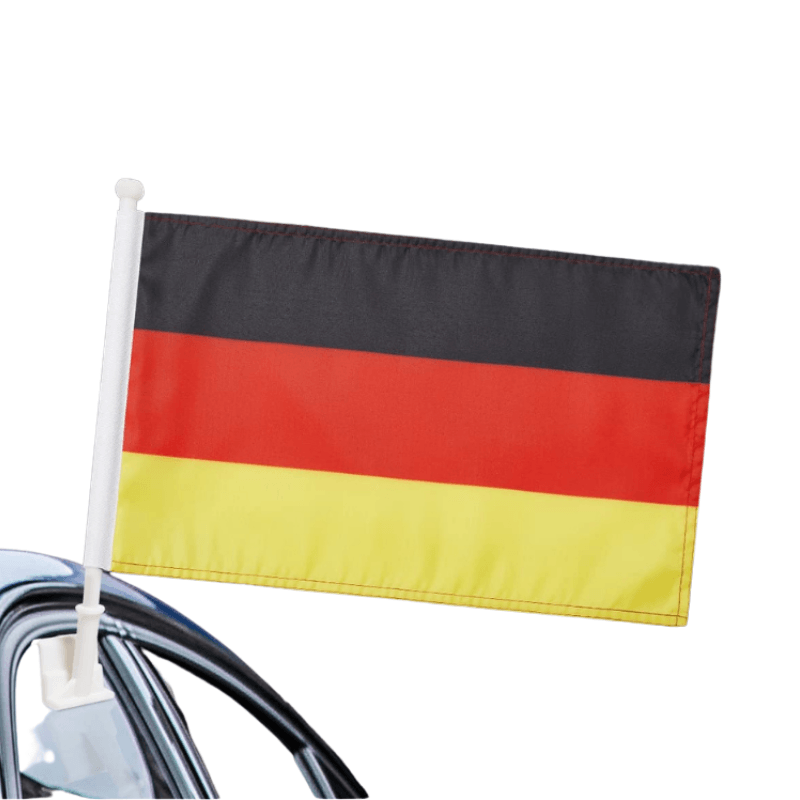 Germany Car Window Flag-Globe Flags