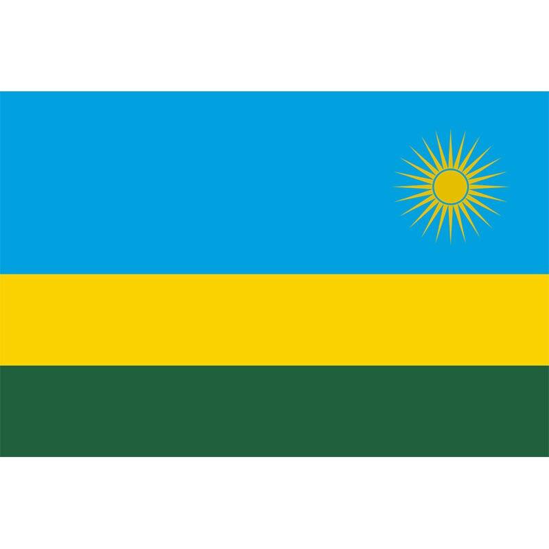 Rwandan National Flag-Globe Flags