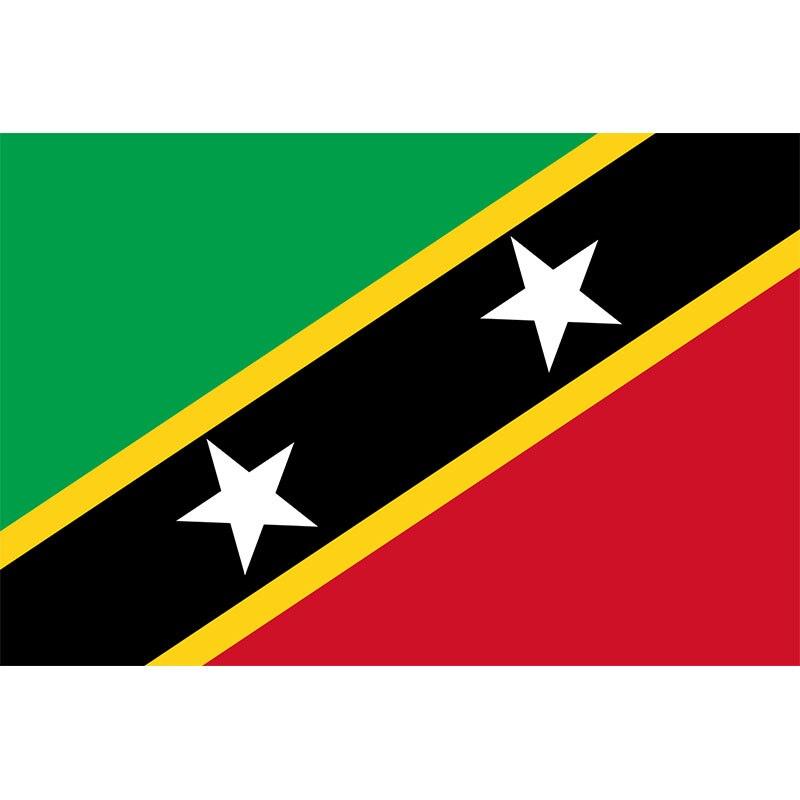 Saint Kitts Nevis Flag-Globe Flags