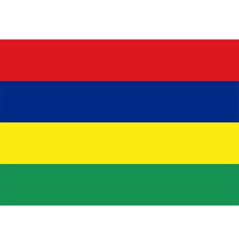 Mauritius National Country Flag-Globe Flags