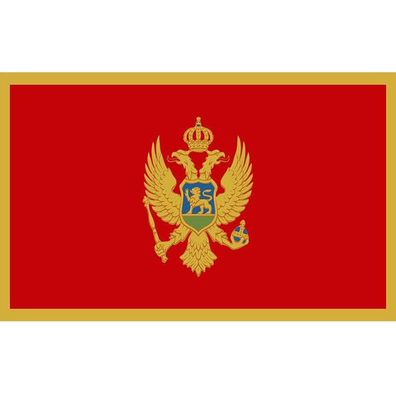 Montenegro National Country Flag-Globe Flags