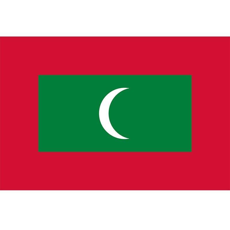 Maldives National Country Flag-Globe Flags