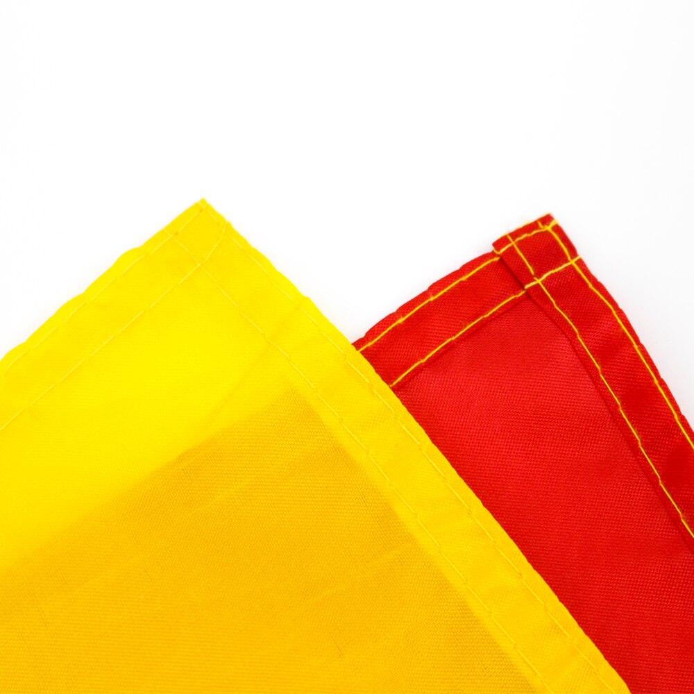 Venezuelan Display Flag Polyester displayed indoors on wall mount
