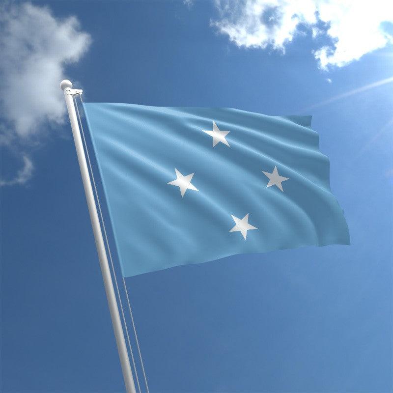 Micronesia National Country Flag-Globe Flags
