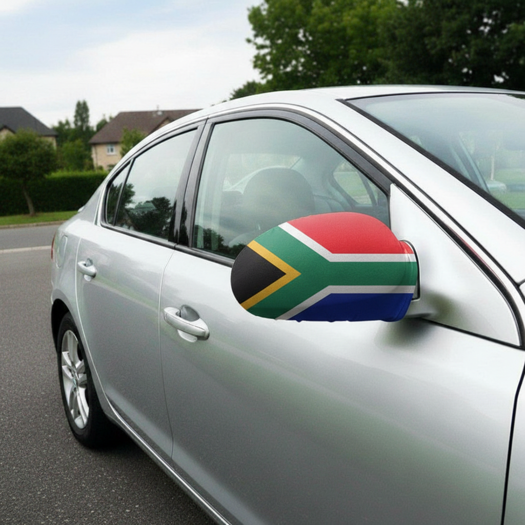 Official FIFA 2026 South Africa Car Mirror Flag - product view