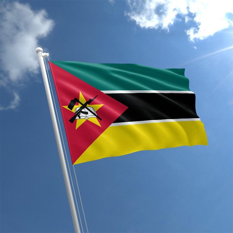 Mozambique National Country Flag-Globe Flags