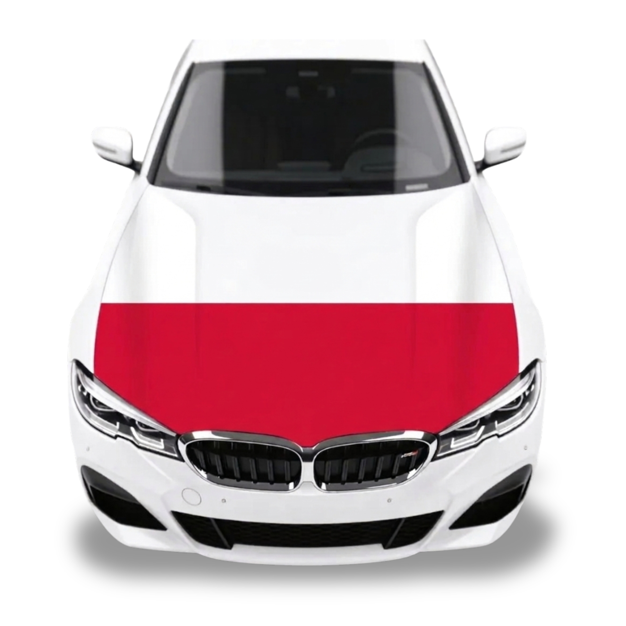 Official FIFA 2026 Poland Flag Car Hood Cover