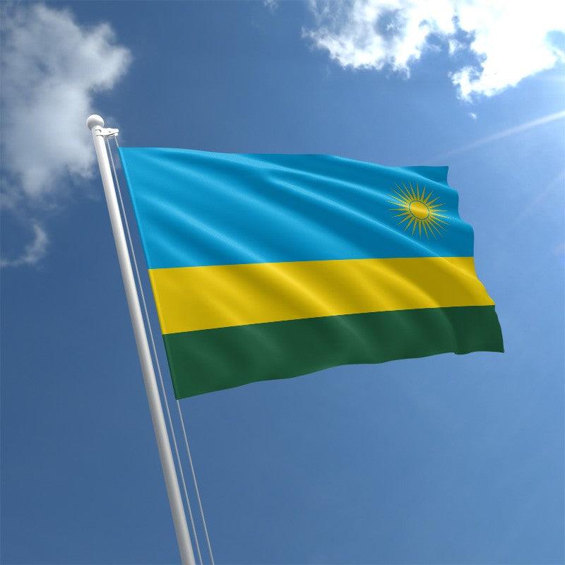 Rwandan National Flag-Globe Flags