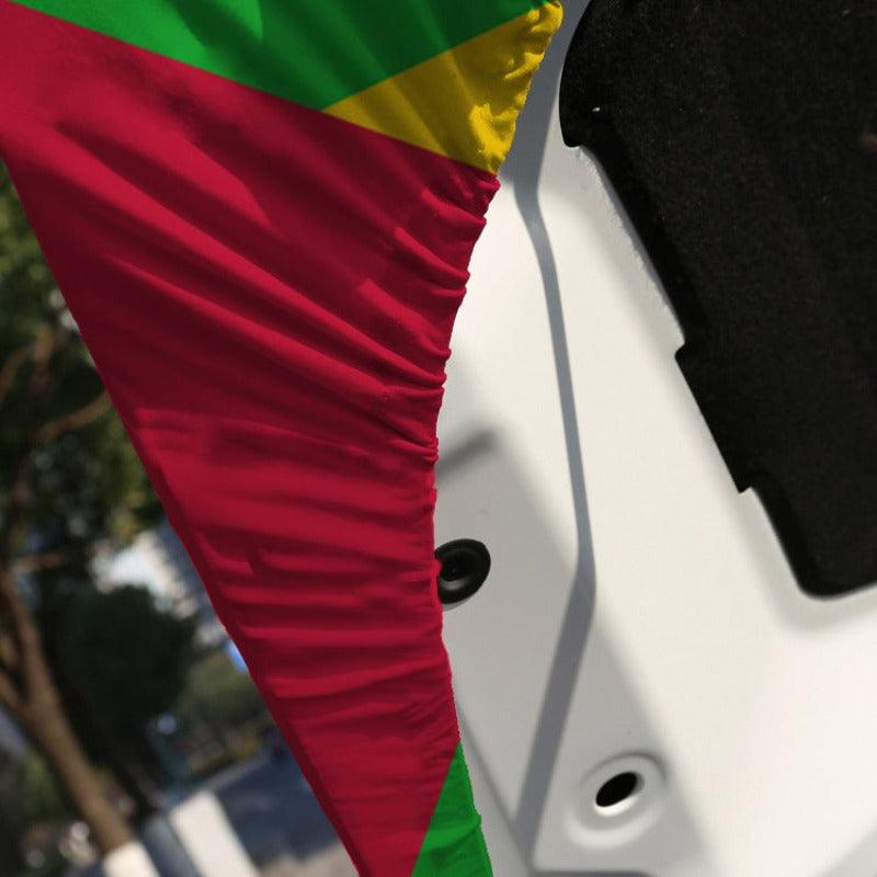 Sao Tome Car Hood Cover Flag – Showcase Your National Pride-Globe Flags