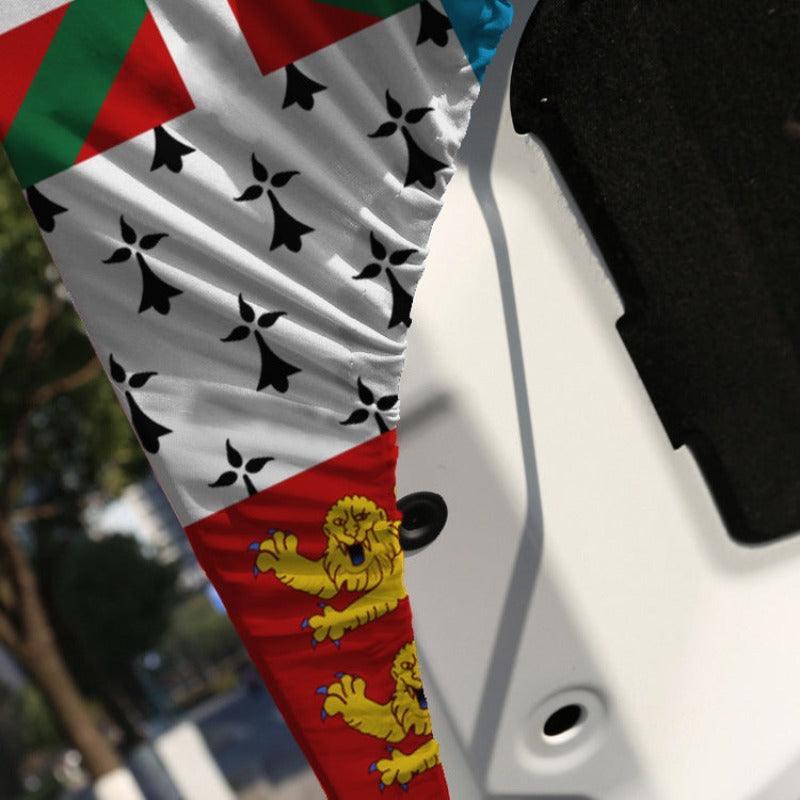 Saint Pierre Car Hood Cover Flag – Flag for Vehicle Protection-Globe Flags
