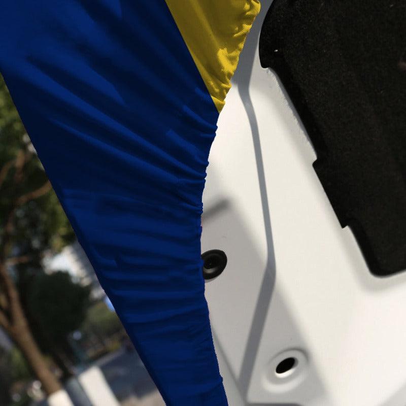 Grenadines Car Hood Cover Flag – Display Saint Vincent Pride mounted on car hood while driving