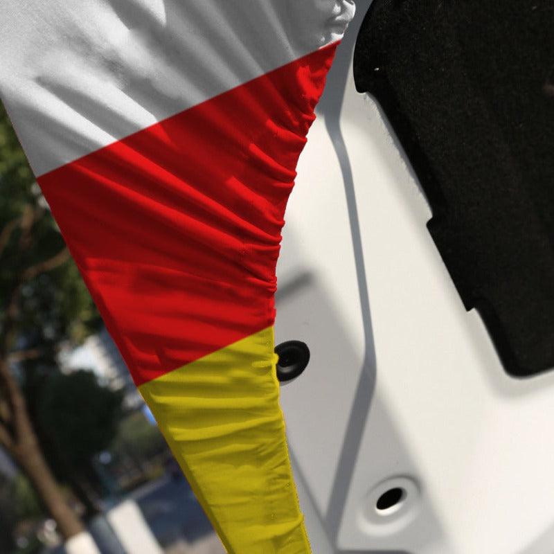 South Ossetia Car Hood Cover Flag-Globe Flags