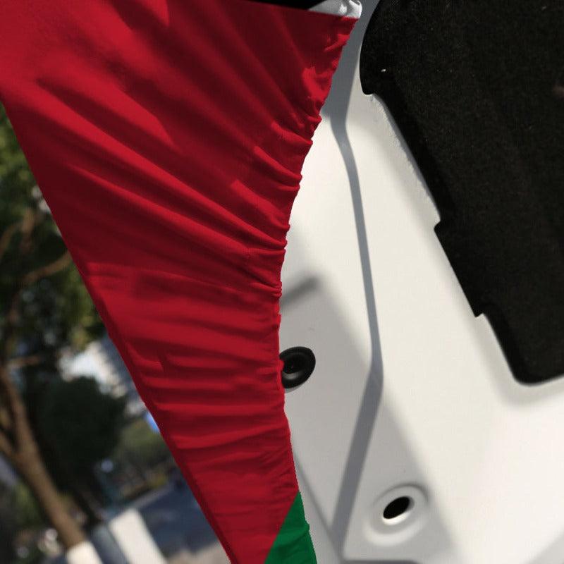 Palestine Car Hood-Cover Flag – Show Your Patriotism with Vibrant Flag-Globe Flags