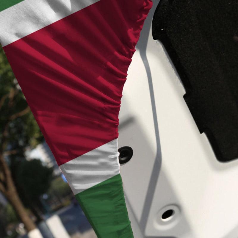 Suriname Car Hood Cover Flag-Globe Flags