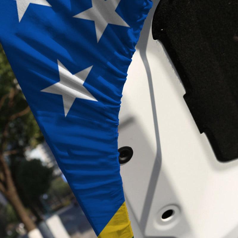 Solomon Islands Car Hood Cover Flag-Globe Flags