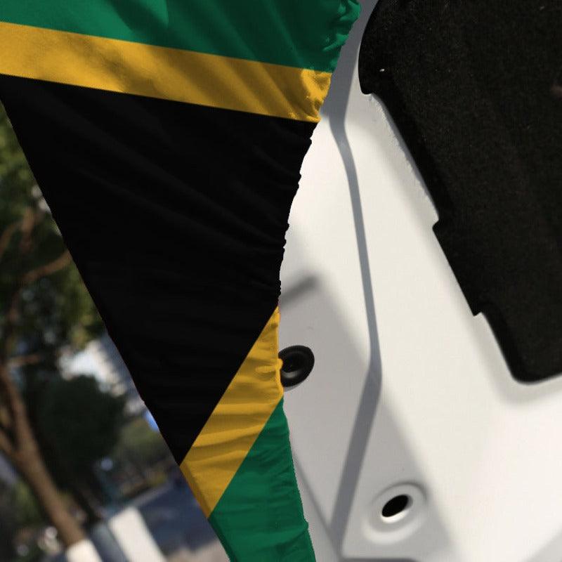 South Africa Car Hood Cover Flag-Globe Flags
