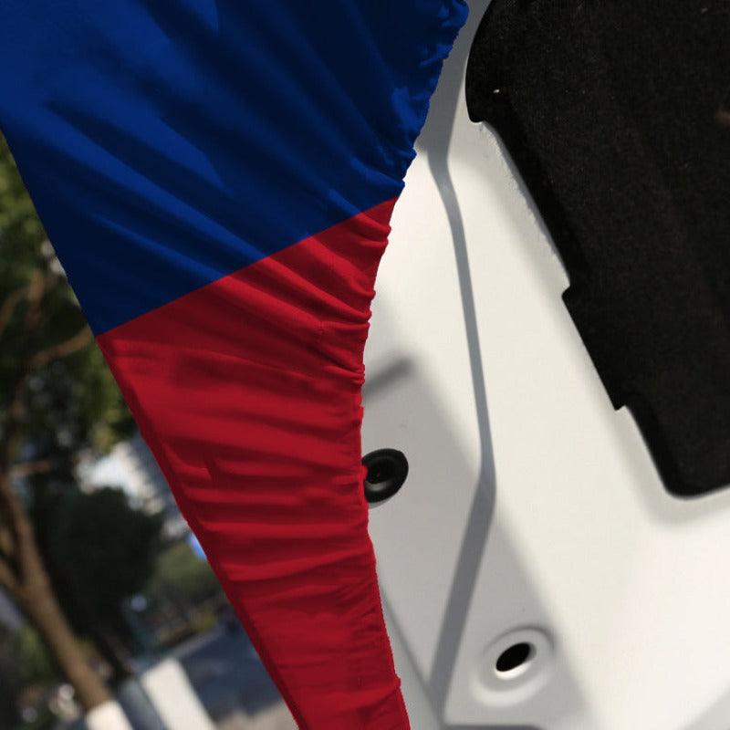 Samoa Car Hood Cover Flag – Polyester Flag for Vehicle Hood-Globe Flags