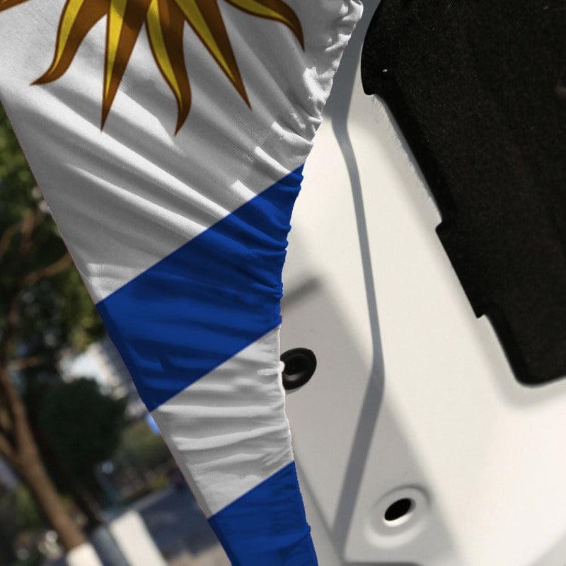 Uruguay  Flag Car Cover-Globe Flags