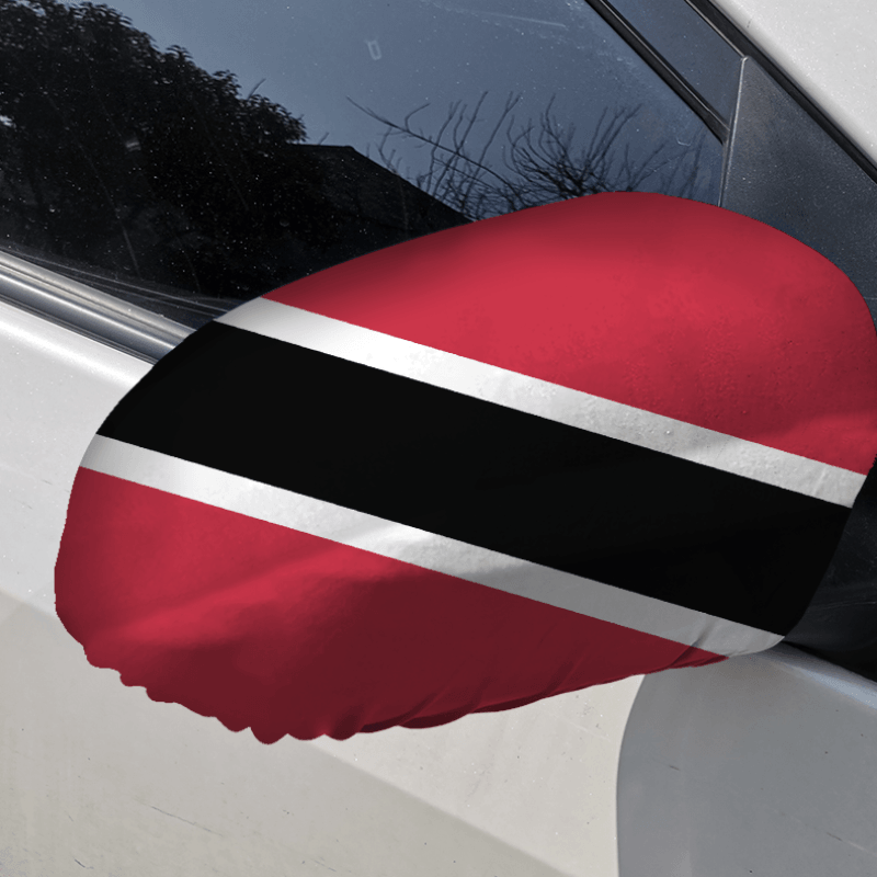 Trinidad And Tobago Car Side-Mirror Flag-Globe Flags