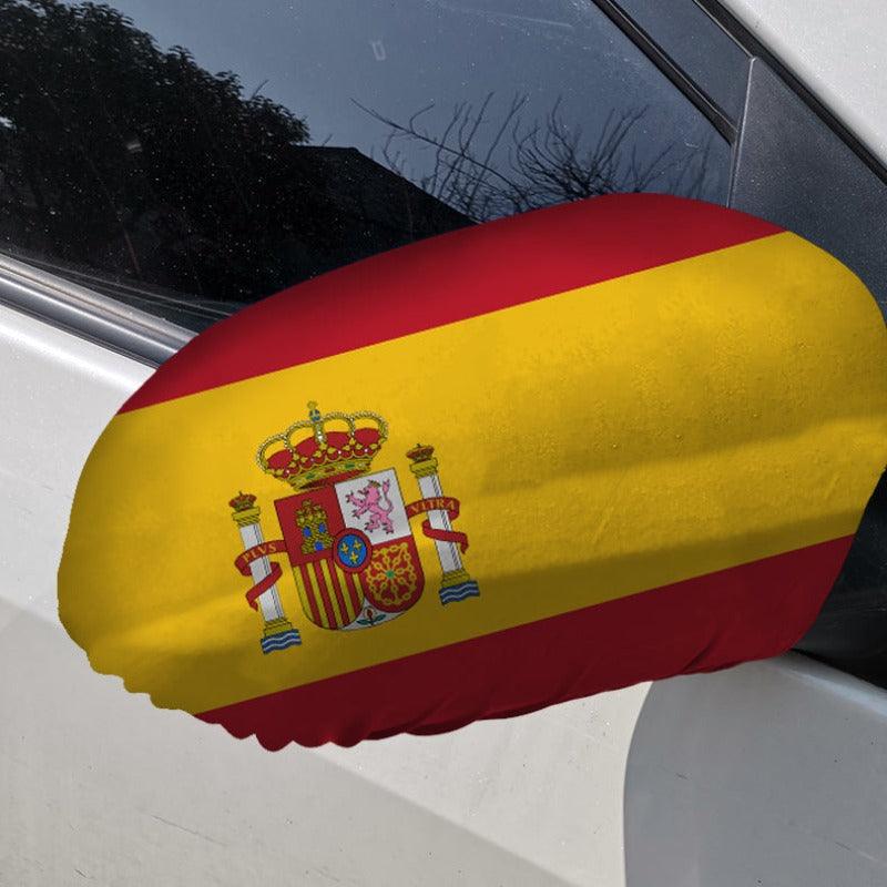 Spain Car Side Mirror Flag – Polyester Flag for Vehicle Mirrors - product view