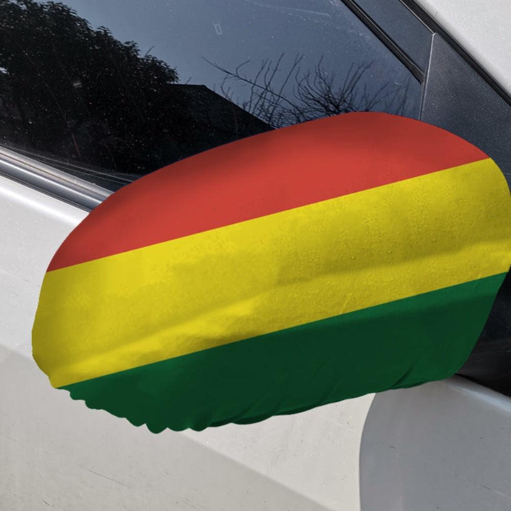 Bolivia Car Side Mirror Flag-Globe Flags
