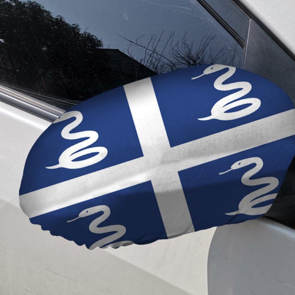 Martinique Car Side Flag-Globe Flags