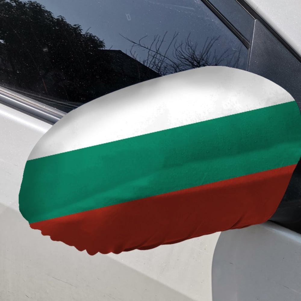 Bulgaria Car Mirror Flag – Durable Patriotic Mirror Covers (Set of 2)-Globe Flags