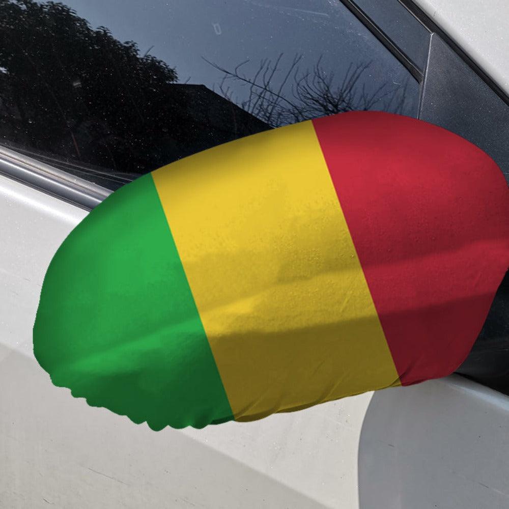 Mali Car Mirror Flag-Globe Flags