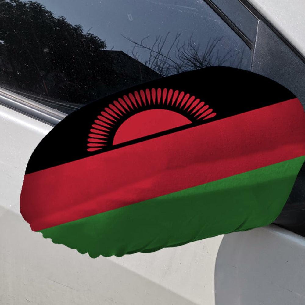 Malawi Car Mirror Flag-Globe Flags