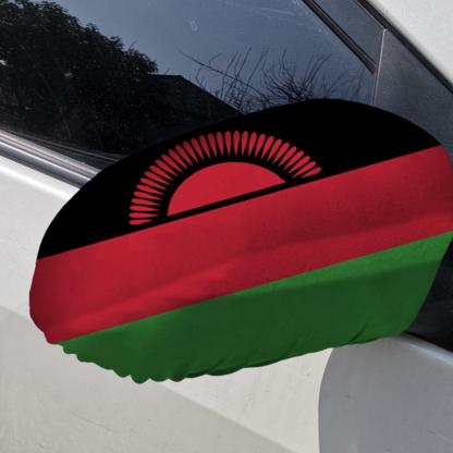 Malawi Car Mirror Flag-Globe Flags
