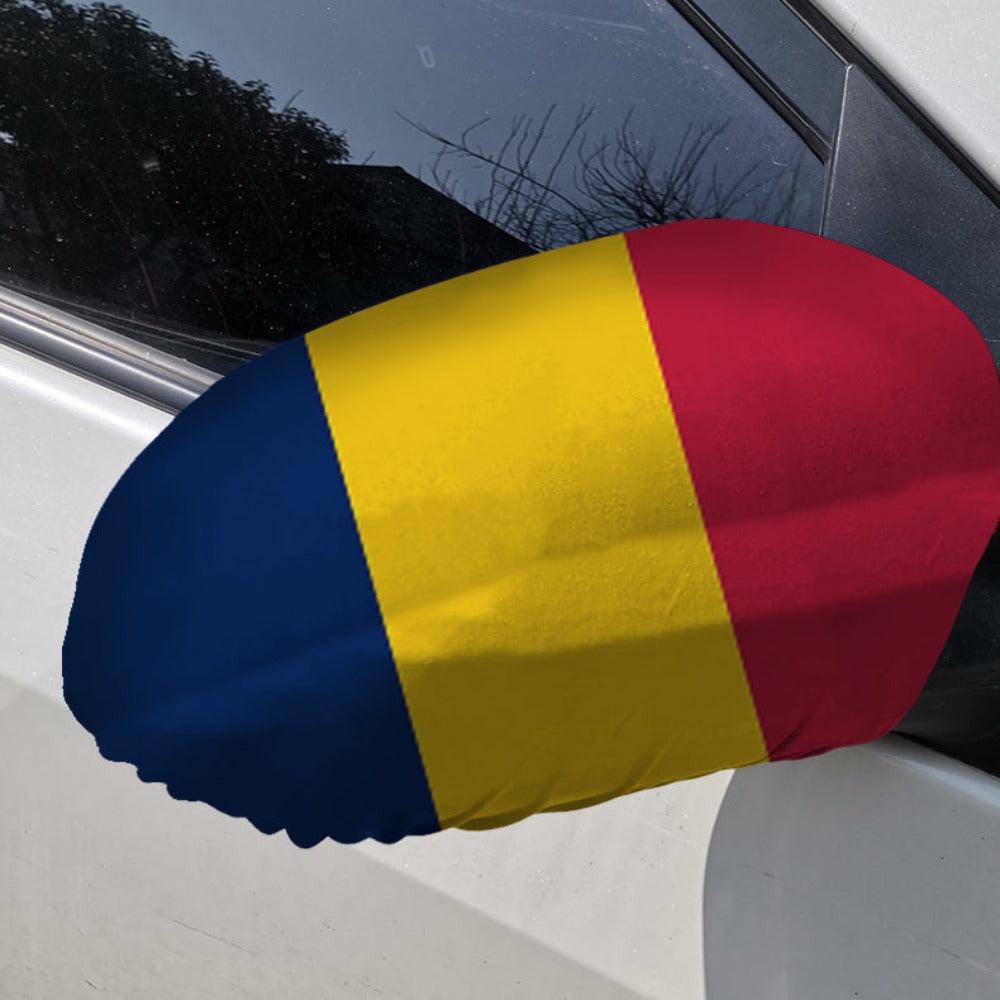 Chad Car Side Mirror Flag-Globe Flags