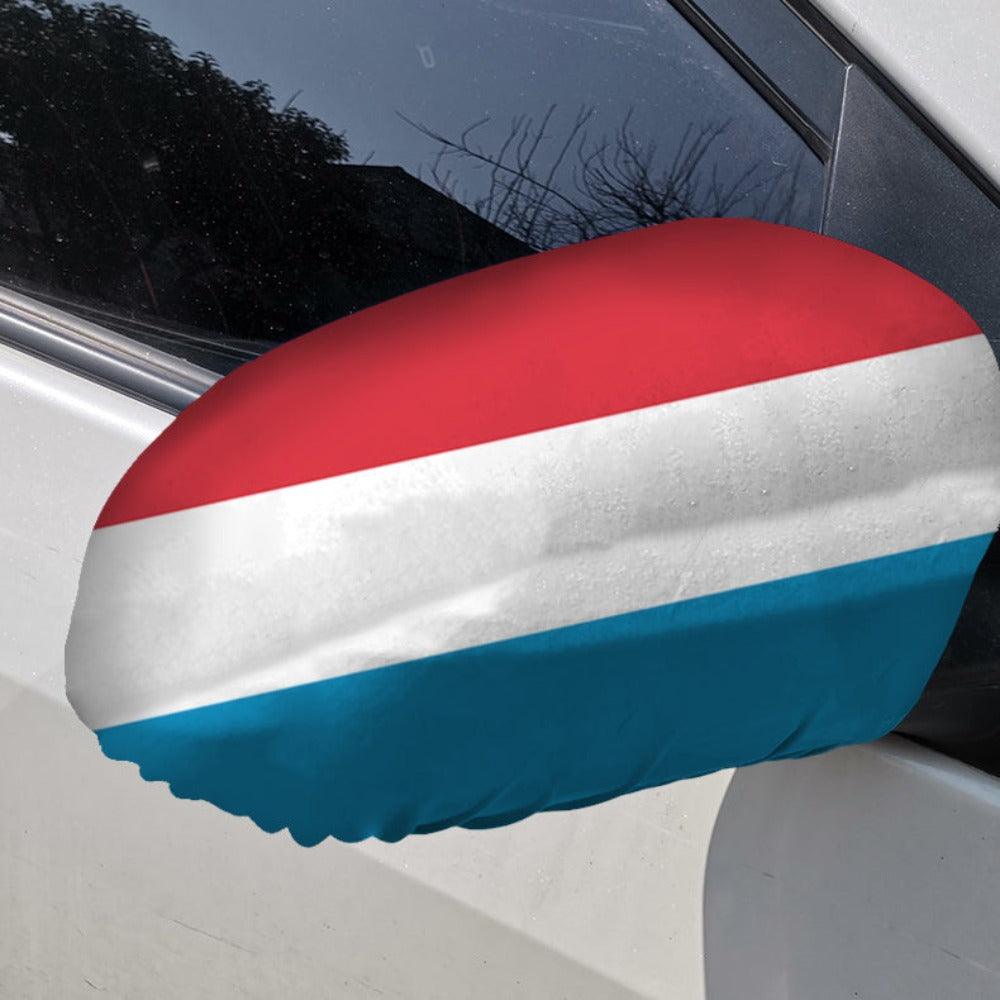 Luxembourg Car Mirror Flag-Globe Flags