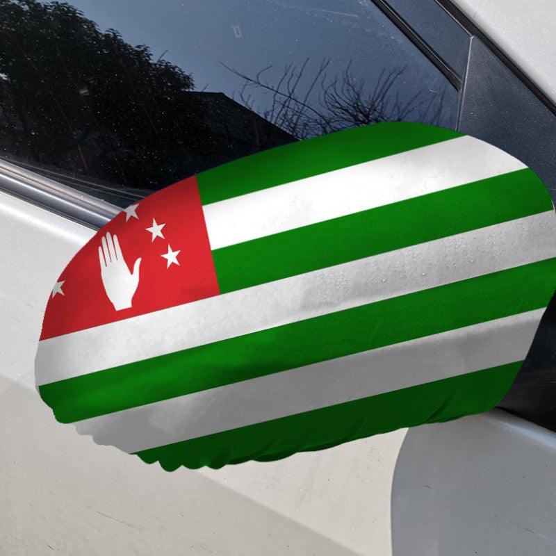 Abkhazia Car Mirror Flag - product view