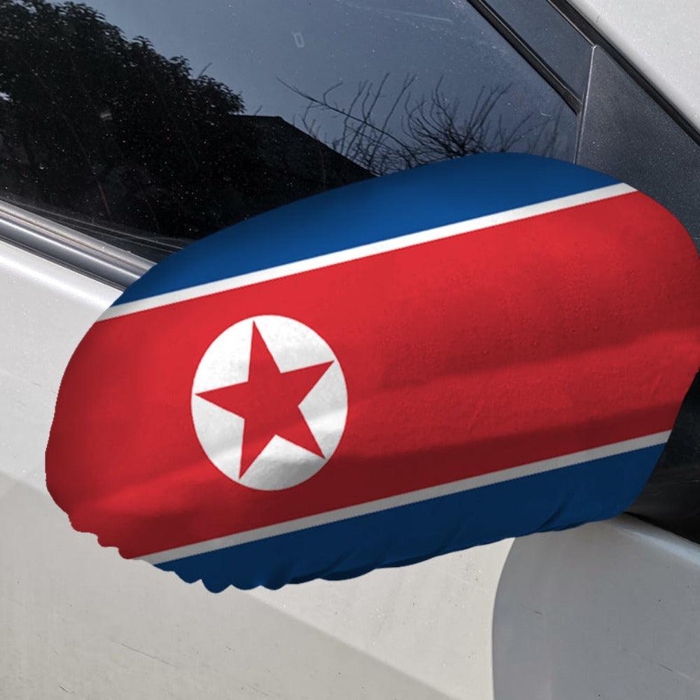 North Korea Mirror Flag-Globe Flags