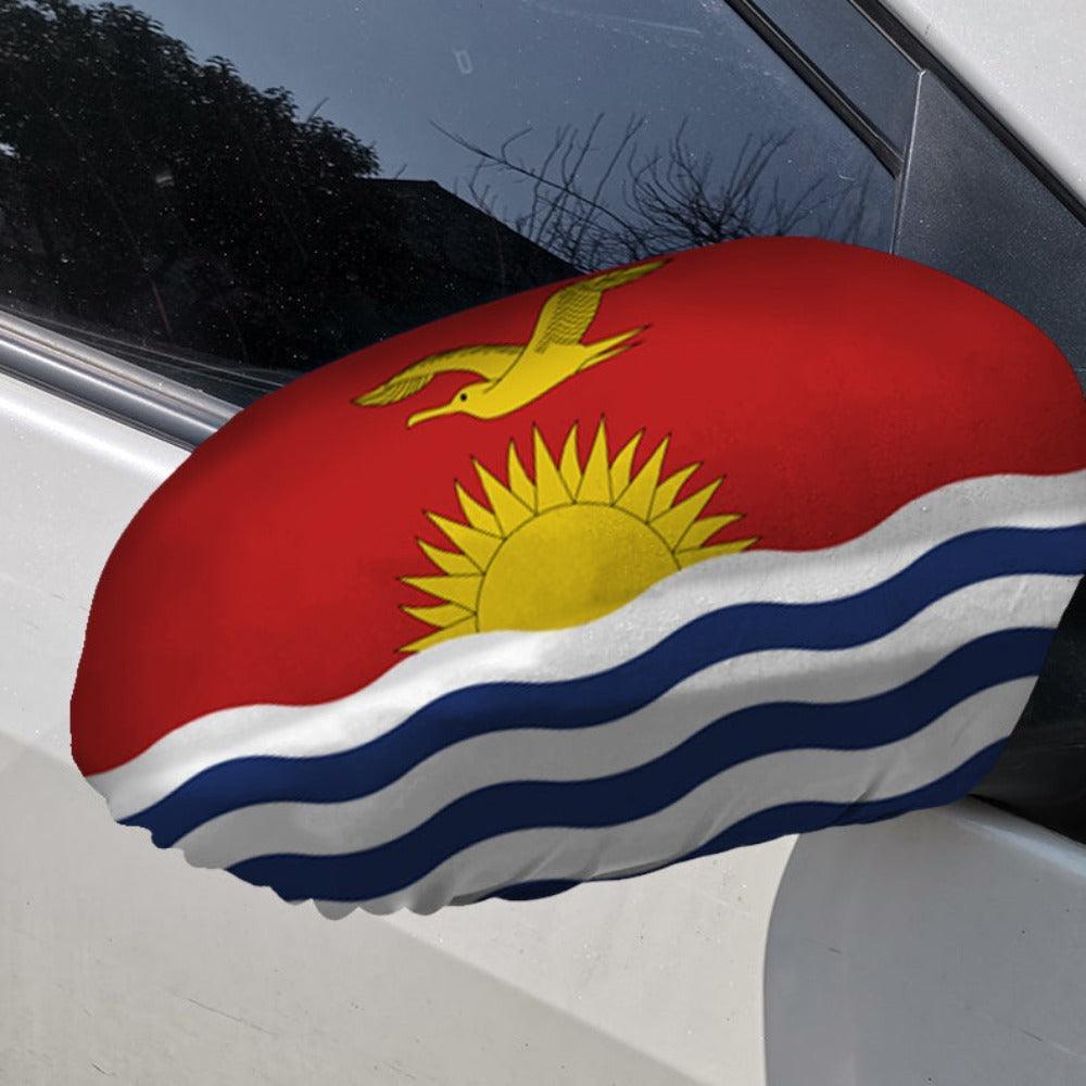 Kiribati Side Mirror Flag-Globe Flags