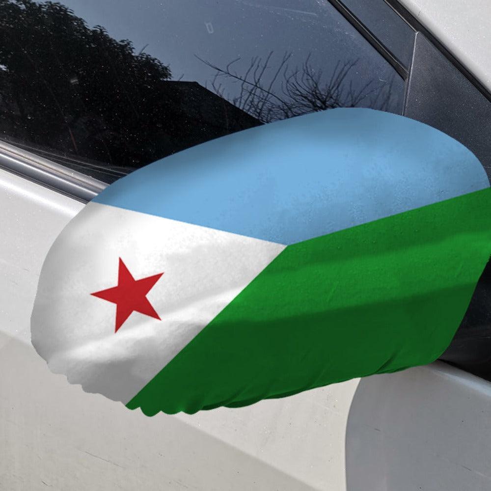 Djibouti Car Mirror Flag-Globe Flags