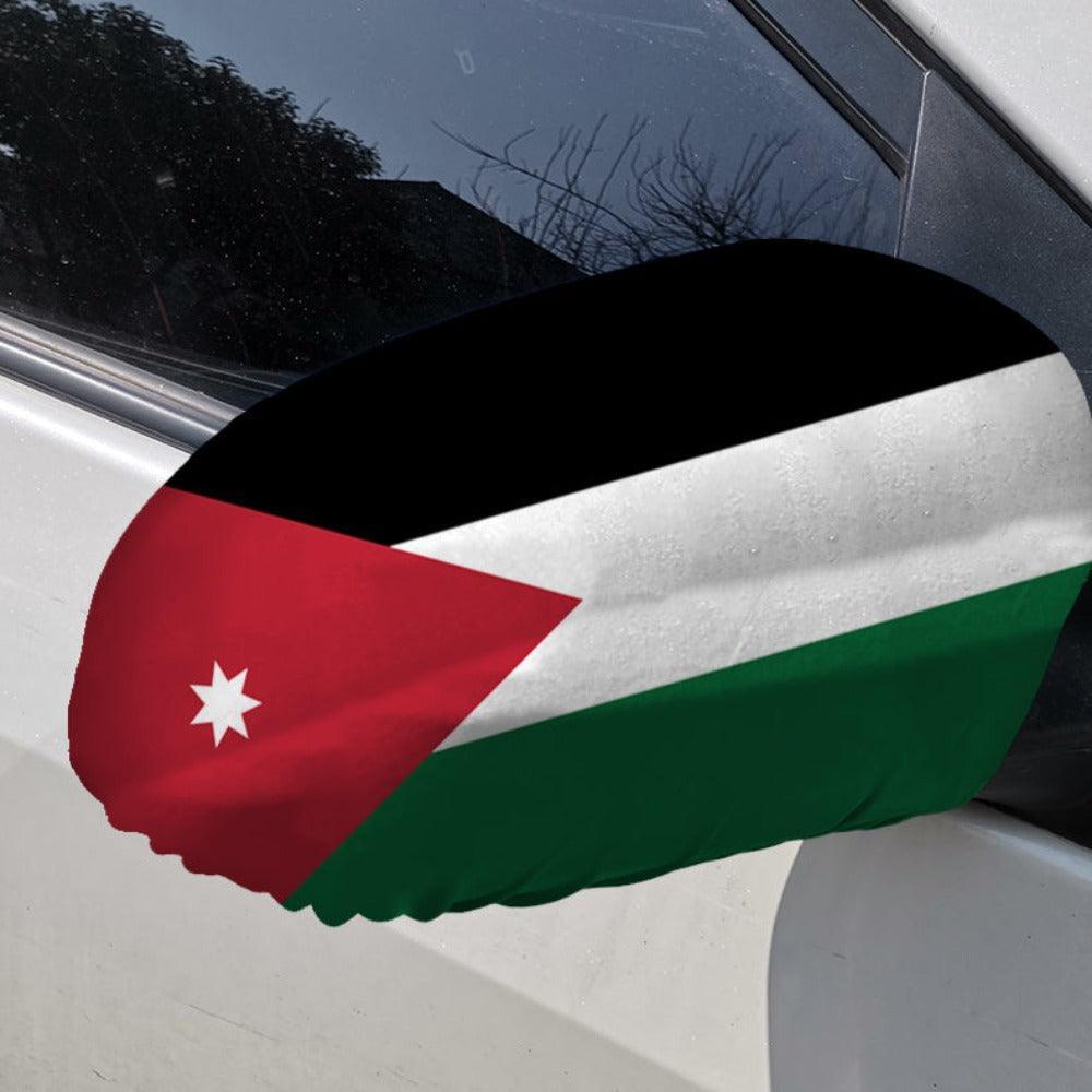 Jordan Side Mirror Flag-Globe Flags