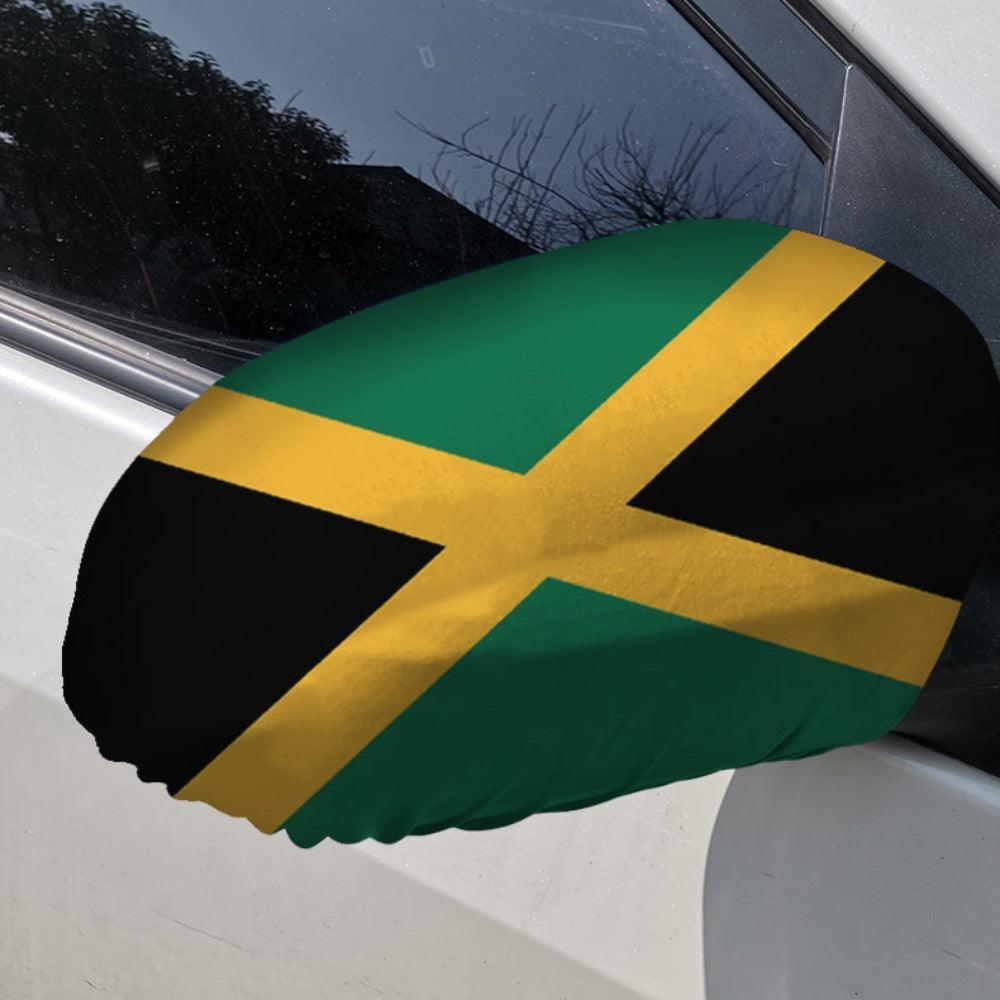 Jamaica Side Mirror Flag-Globe Flags