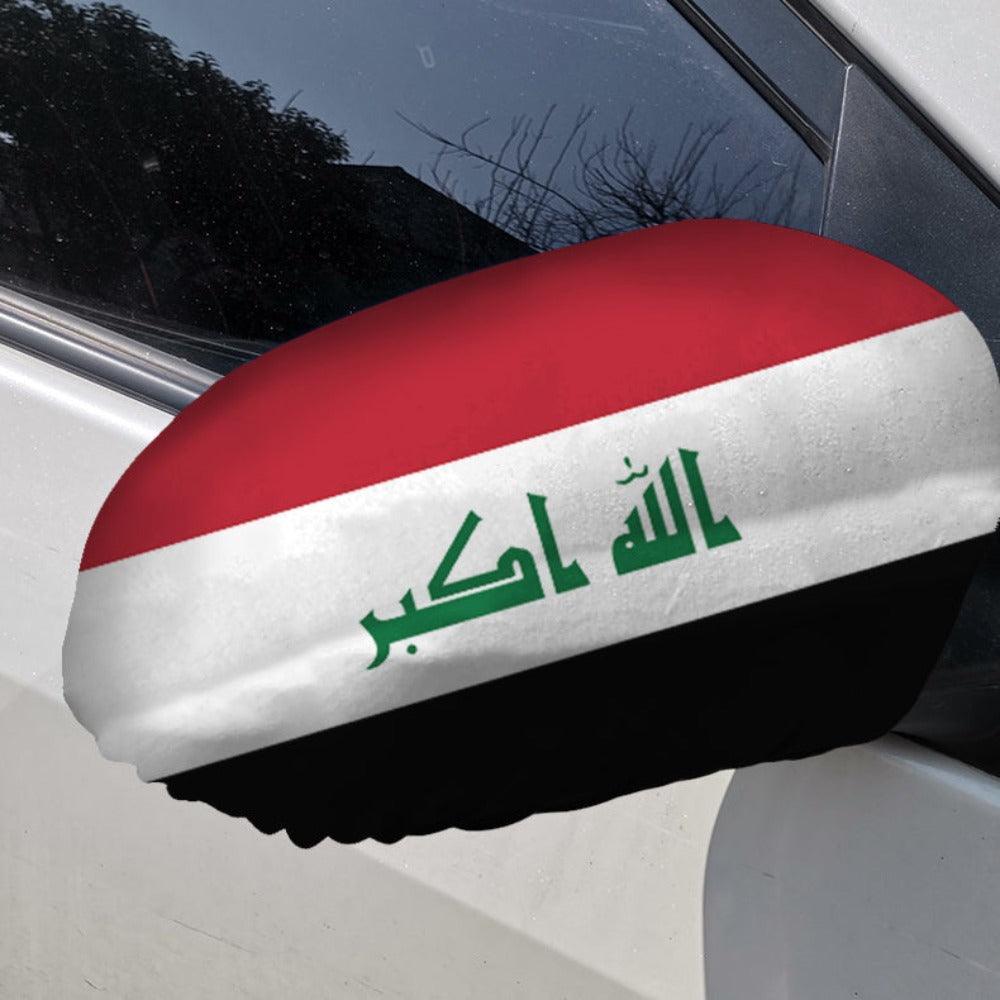 Iraq Side Mirror Flag-Globe Flags